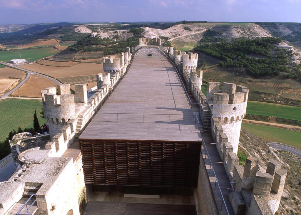 Vista panorámica desde el Castillo de Peñafiel, Valladolid