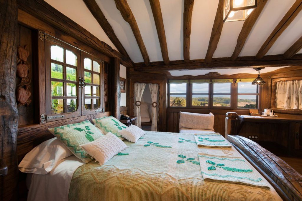 Habitación con vistas en Hotel Bodega Palacio de Canedo, El Bierzo, León