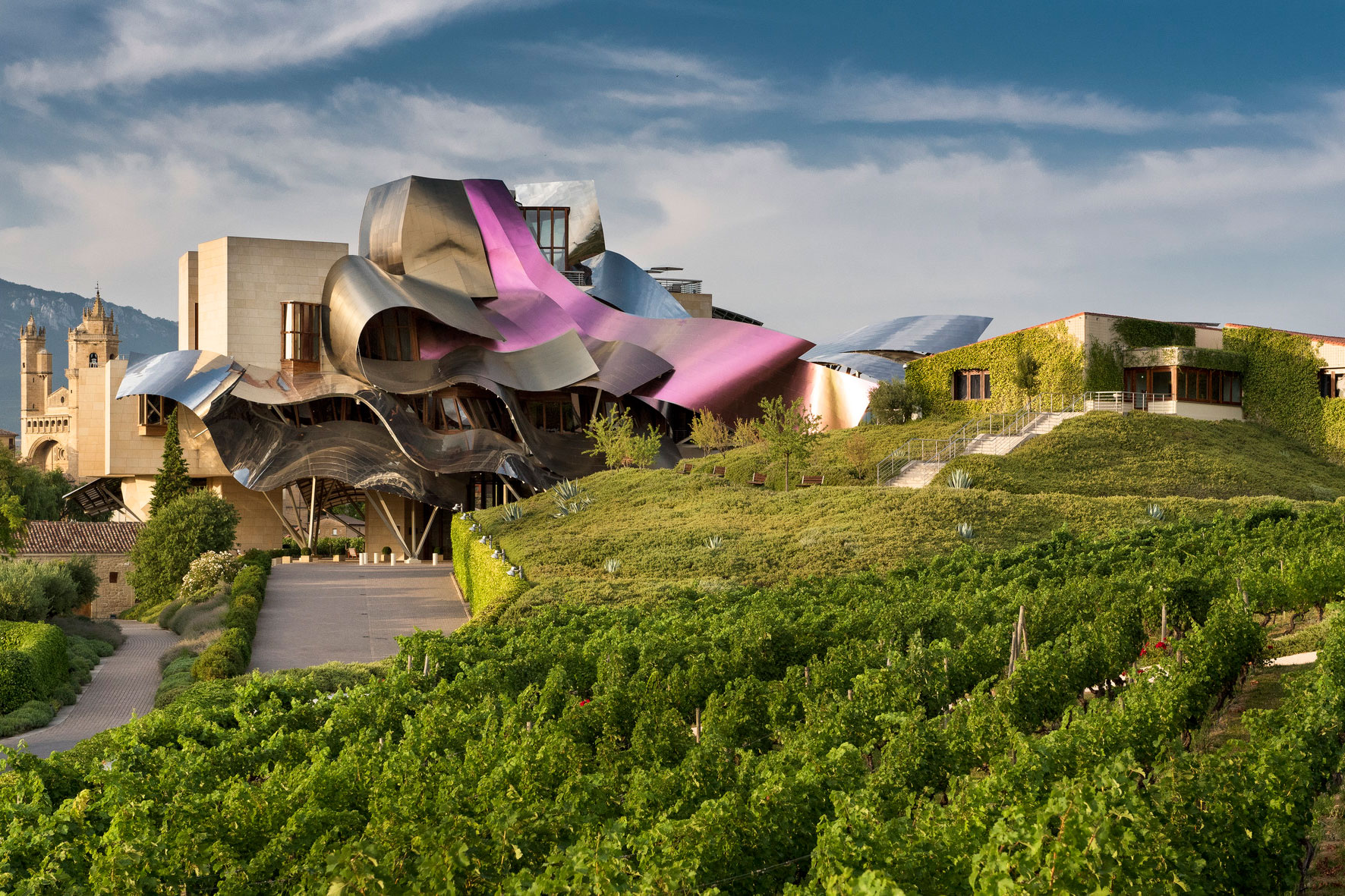 Fachada Hotel Marqués de Riscal, Elciego