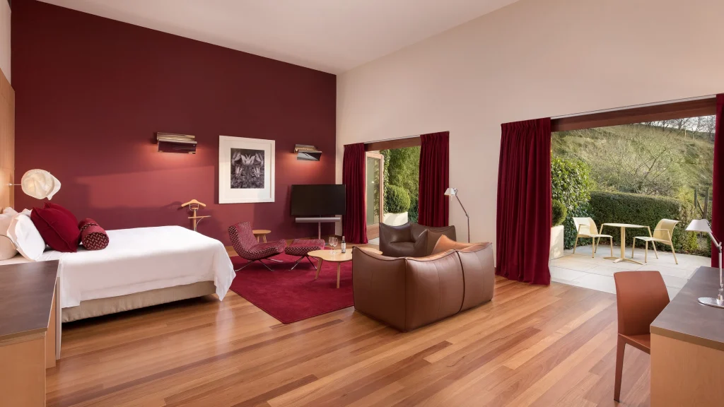 Habitación Hotel Marqués de Riscal, en Elciego, Rioja Alavesa