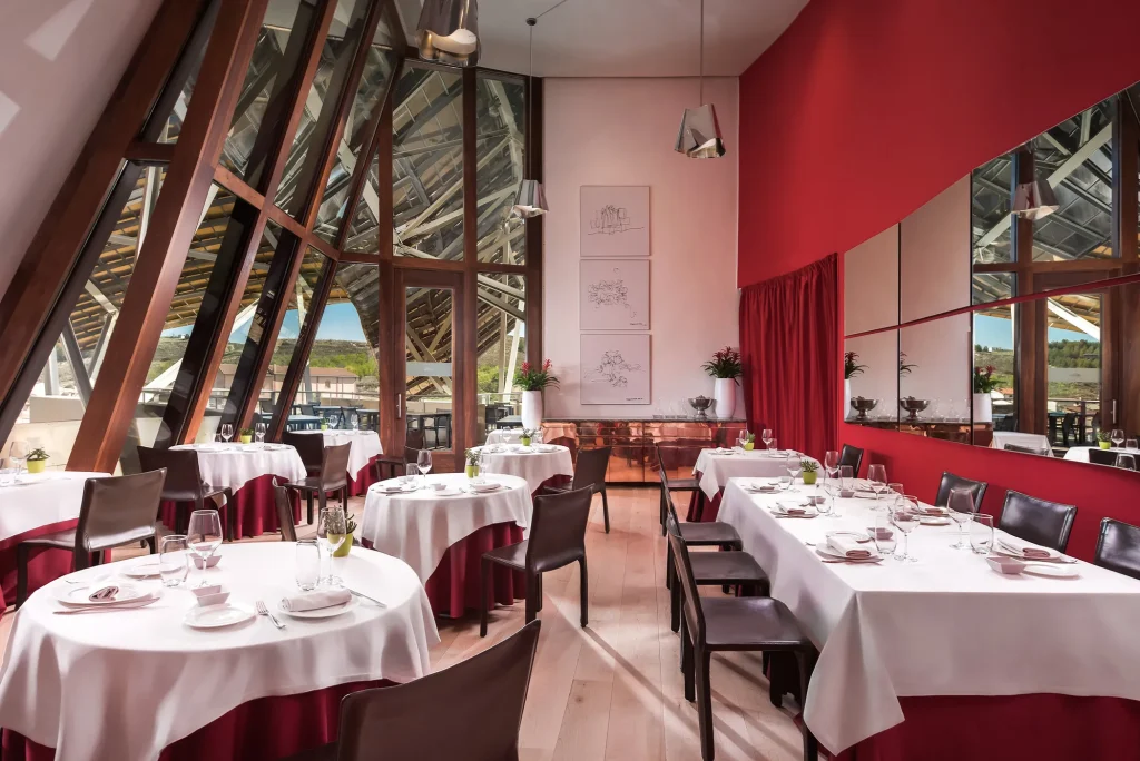 Restaurante 1860 Tradición en Hotel Marqués de Riscal, en Elciego, Rioja Alavesa