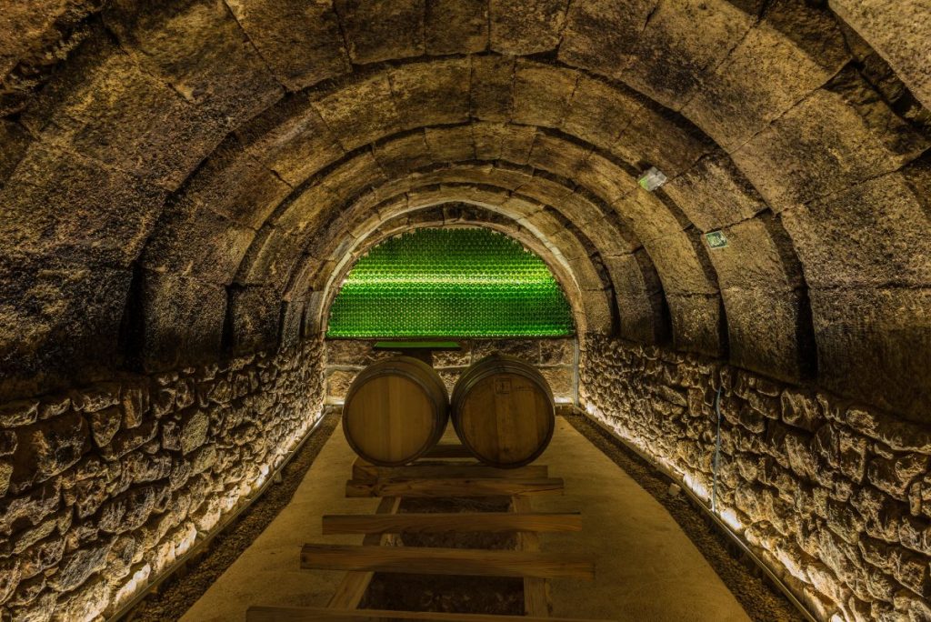 Calado de bodega subterránea