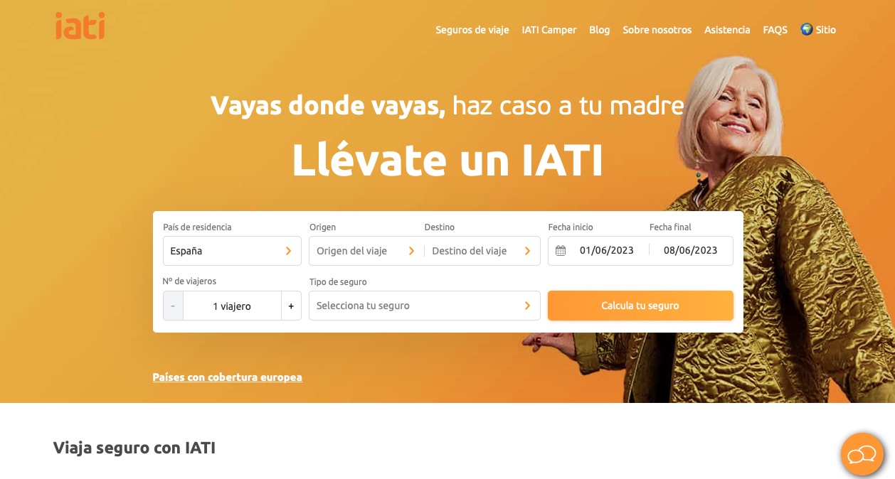 Iati Seguros viajes baratos