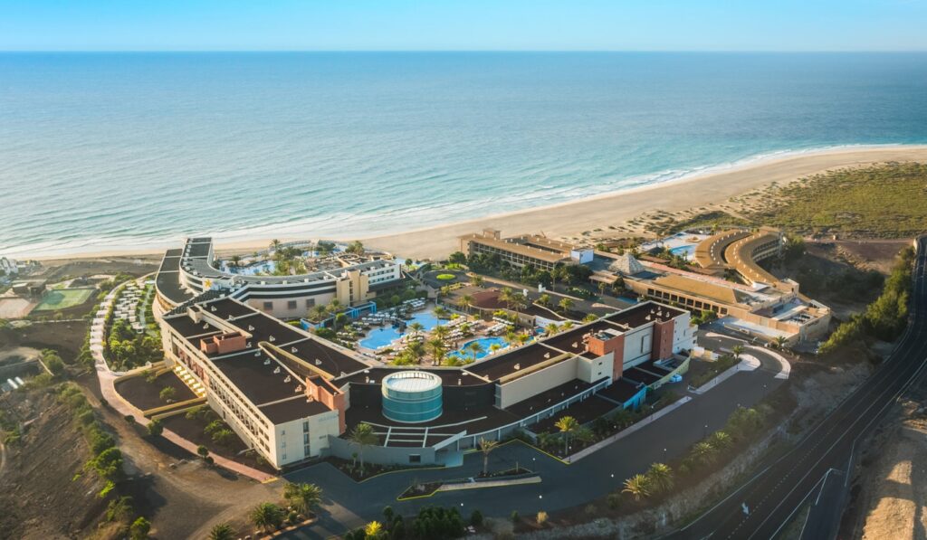 Vista panorámica Hotel Iberostar Playa Gaviotas Park, en Fuerteventura