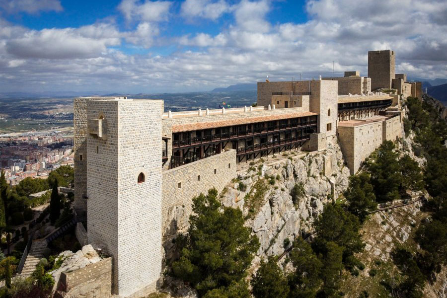 Vista panorámica del Parador de Turismo de Jaén