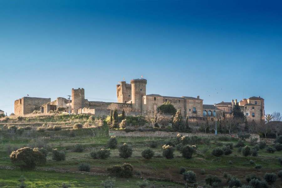 Vista panorámica del Parador de Turismo de Oropesa, Toledo