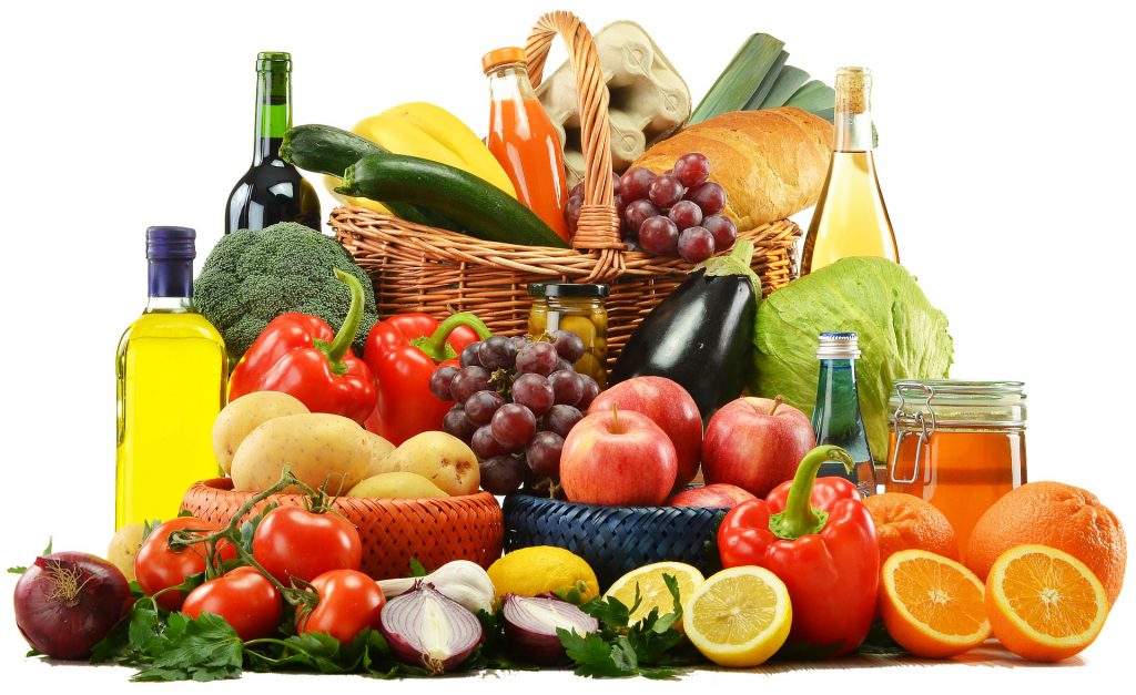 Alimentos de la dieta mediterránea