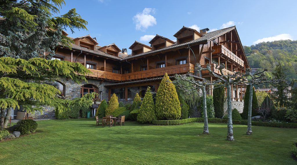 Fachada Hotel Grevol Spa, Girona