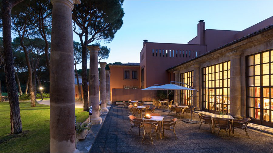 Terraza del Parador de Tordesillas, Valladolid