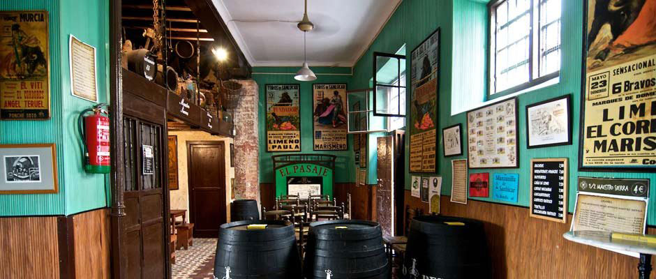 Interior de Tabanco de Jerez