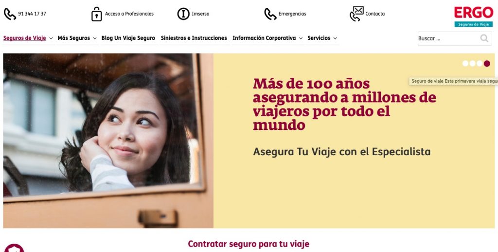 ERGO seguros de viaje baratos