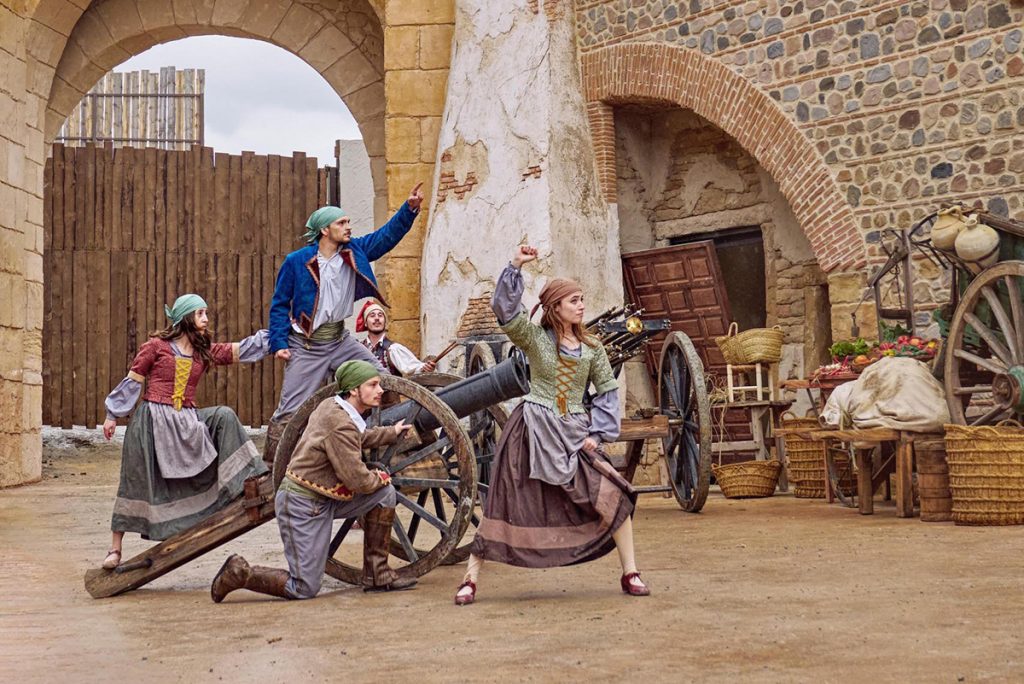 Escena espectáculo El Tambor de la libertad, Puy du Fou Toledo