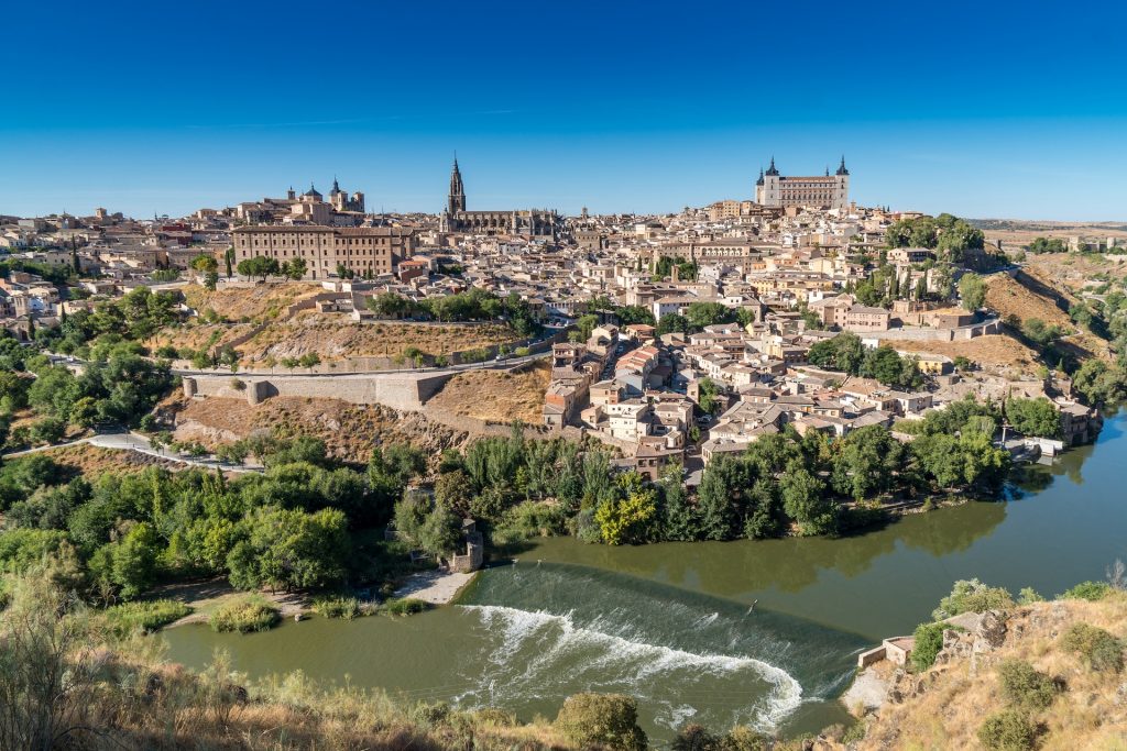 Vista panorámica de la ciudad de Toledo