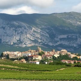 Vista panorámica de Laguardia, Álava