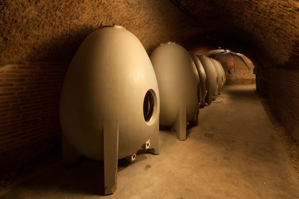 Galerías subterráneas de Bodega Campo Elíseo, en La Seca, Valladolid
