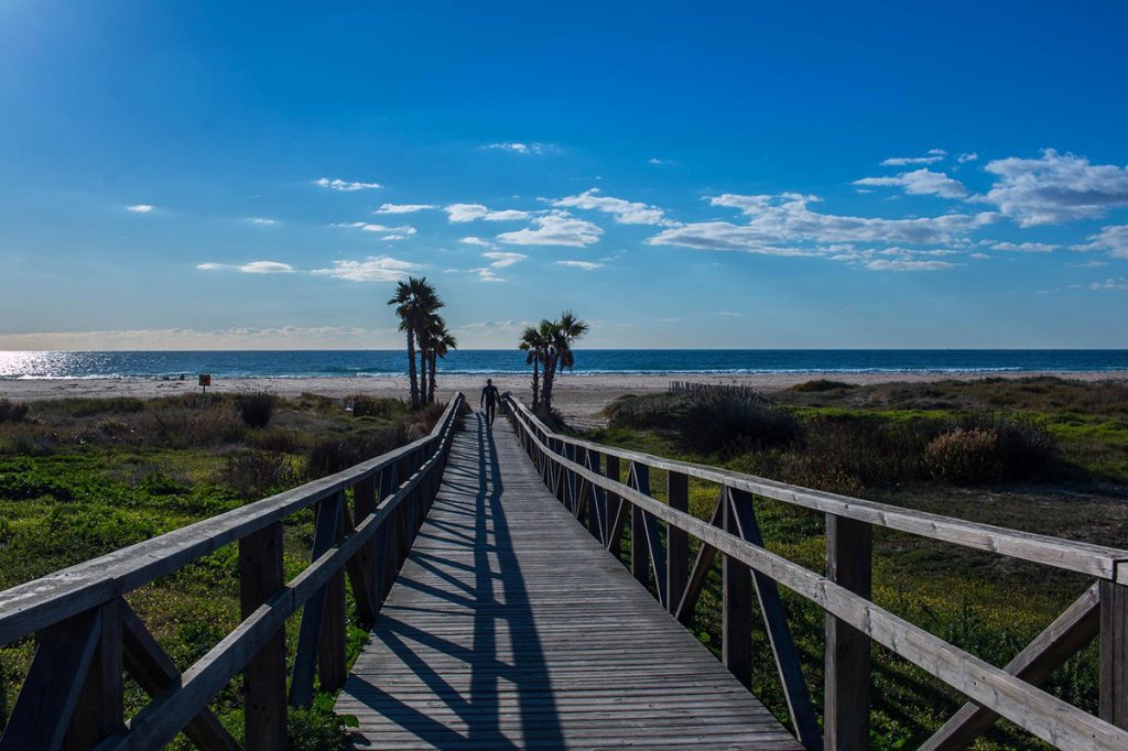 Pasarela playa de Tarifa, Cádiz