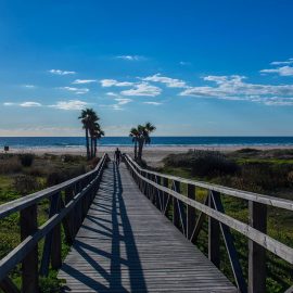 Pasarela playa de Tarifa, Cádiz