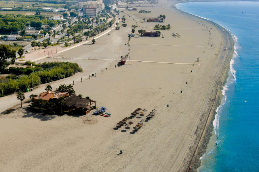 Playa de poniente, Motril, Granada, Costa Tropical