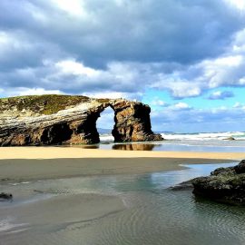 Arcos de Playa de las Catedrales, Lugo, Galicia