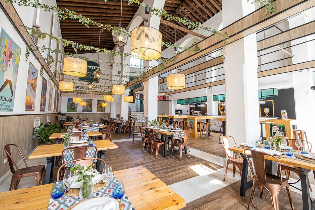 Restaurante de Bodegas Fundador, en Jerez de la Frontera, Cádiz