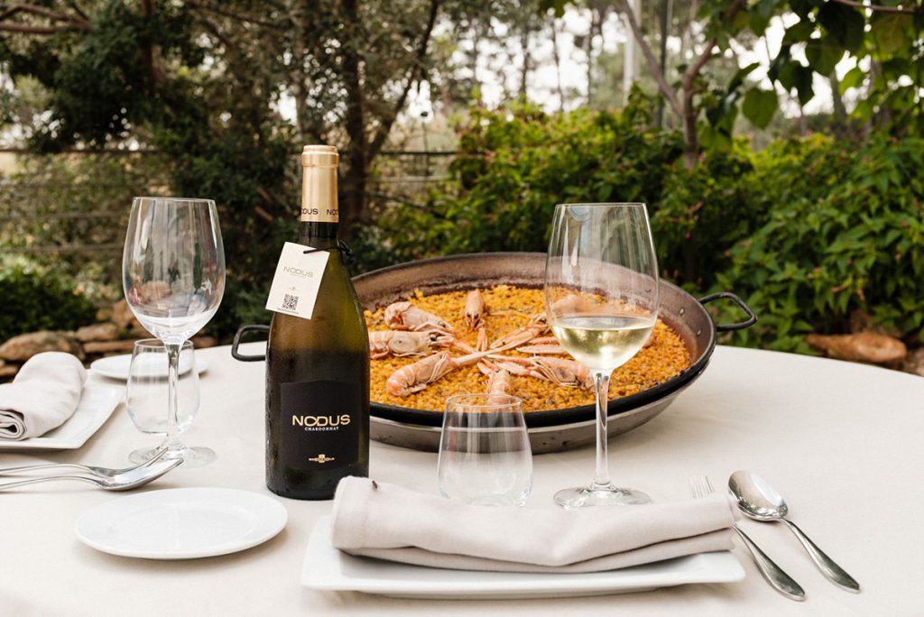Restaurante de Bodegas Nodus, en Valencia