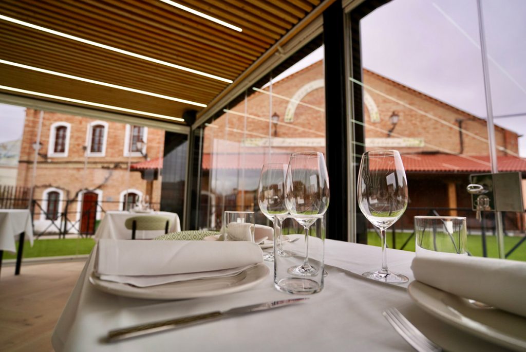 Restaurante de Bodegas Protos, en Peñafiel, Valladolid