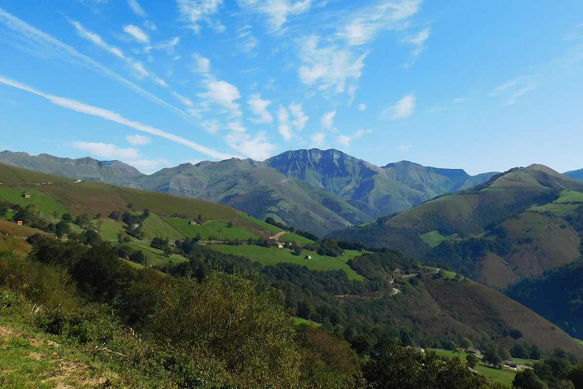Panorámica de los valles pasiegos, Cantabria