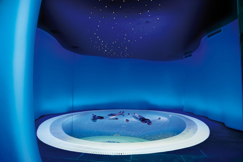 Flotarium, en Gran Hotel Balneario de Puente Viesgo, Cantabria