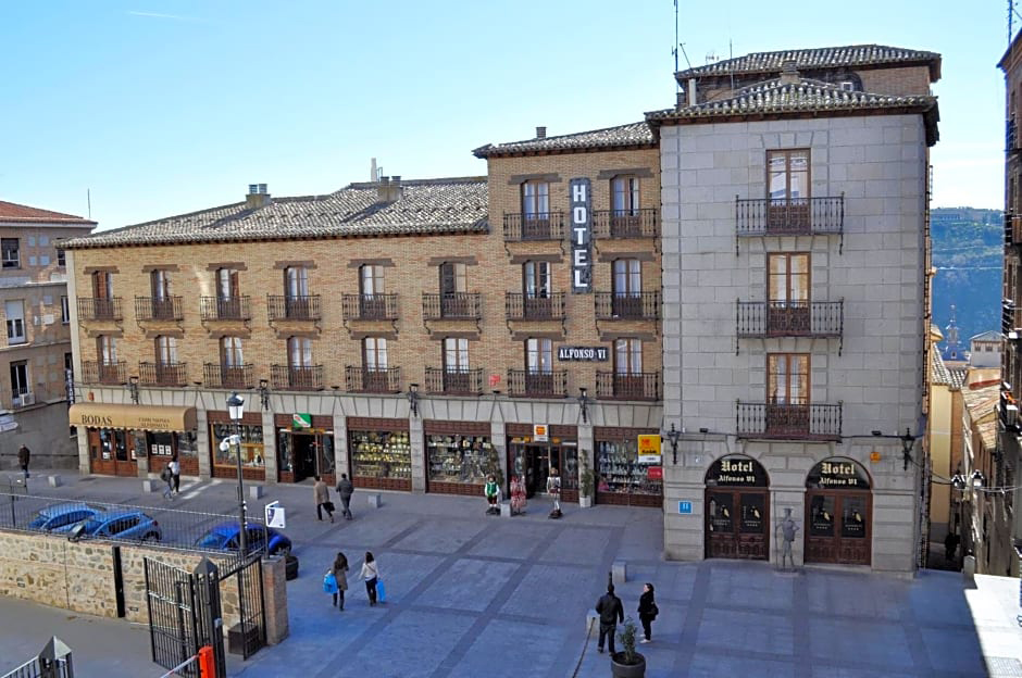 Fachada del Hotel Alfonso VI, en Toledo