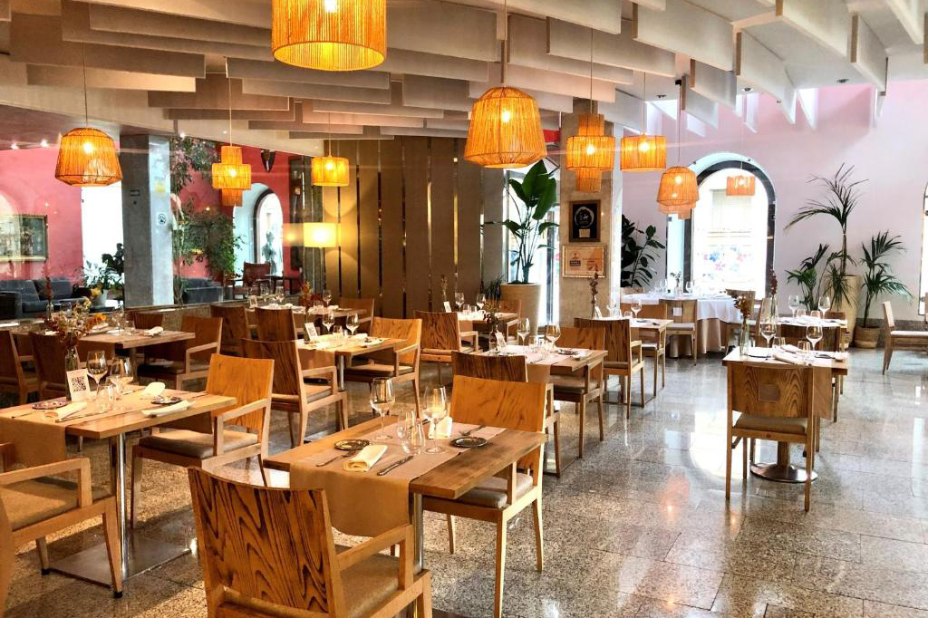 Restaurante del Hotel San Juan de los Reyes, en Toledo