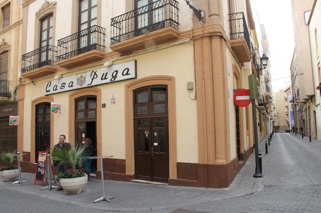 Fachada de Casa Puga, Almería ciudad