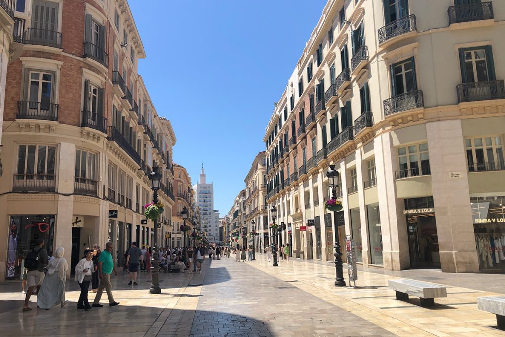 Calle Larios, centro de Málaga