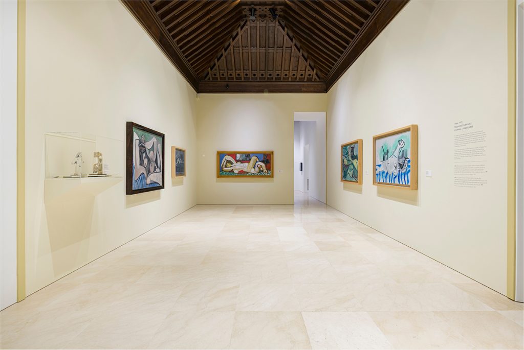 Sala de exposiciones de Museo Picasso de Málaga