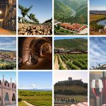 Composición de calendario de enoturismo por España