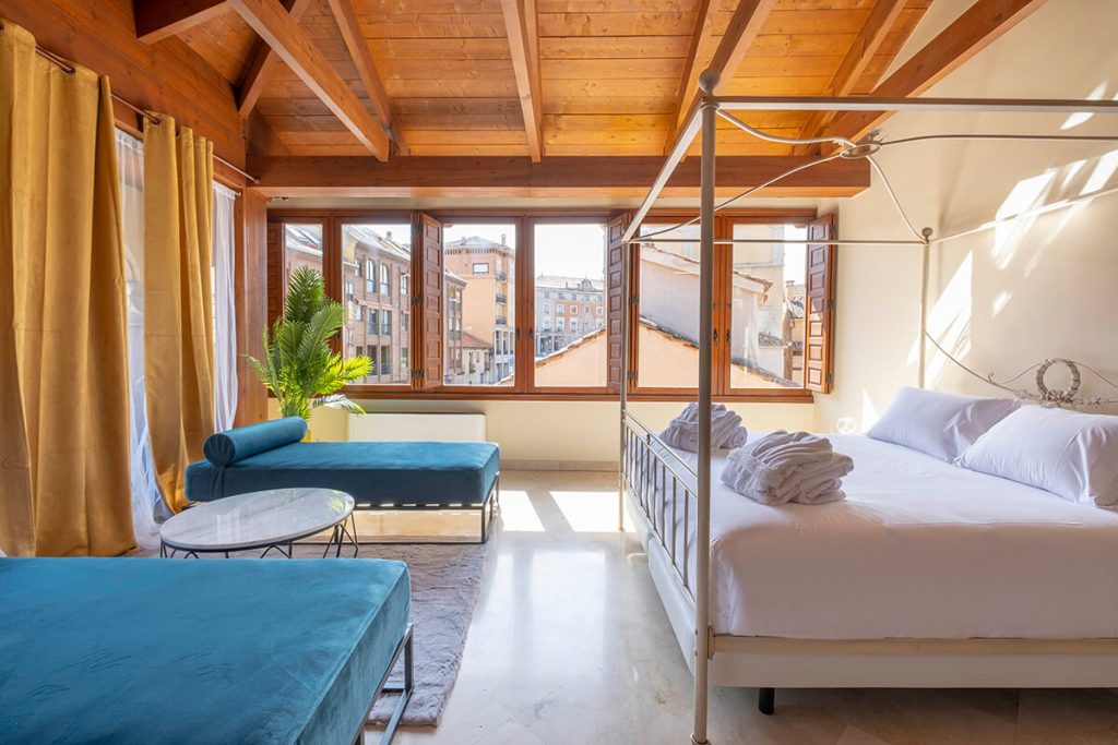 Habitación de hotel Palacio Ayala Berganza, Segovia