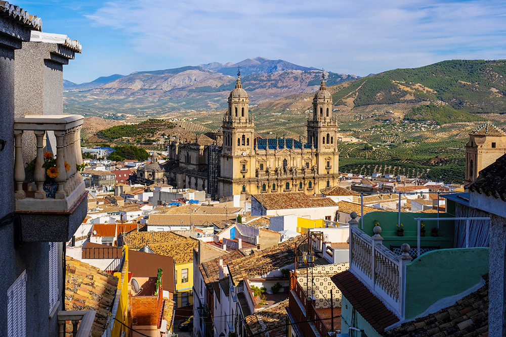 Vista exterior de la Catedral de Jaén