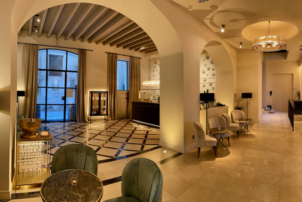 Hall de Hotel Basilica, en Palma de Mallorca