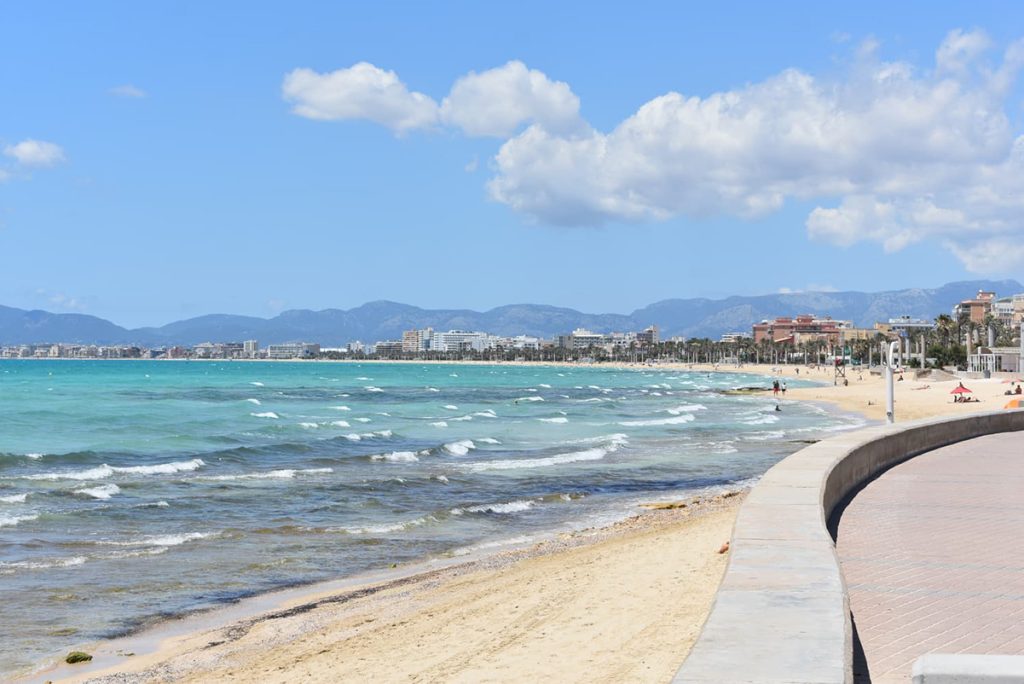 Playa de Palma, en Palma de Mallorca