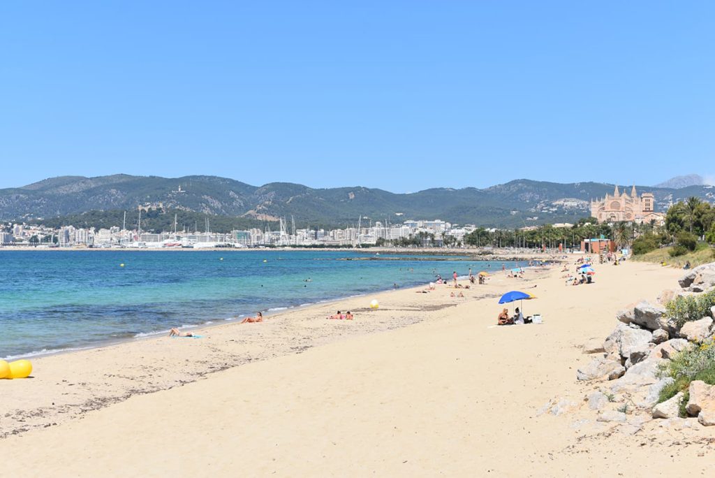 Playa de Can Pere Antoni, en Palma de Mallorca