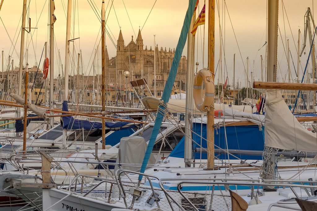 Puerto deportivo de Palma de Mallorca