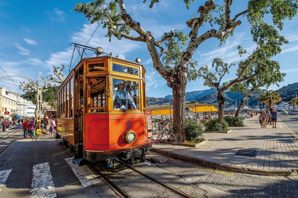 Tren de Soller, en Mallorca, Islas Baleares