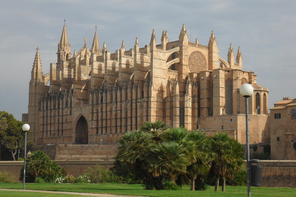 Vista exterior de Catedral de Palma de Mallorca