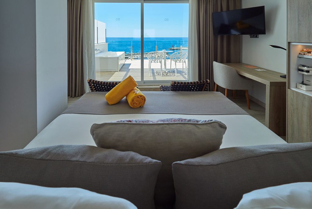 Vistas desde habitación Hotel BQ Aguamarina, en Palma de Mallorca